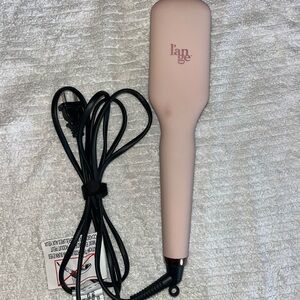 Lange Pink Hair Straightening Brush